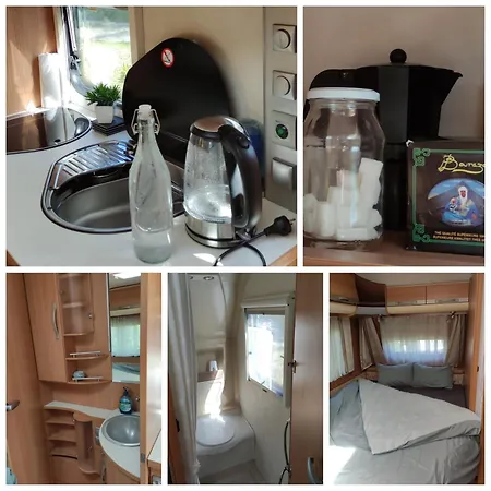 Ardennes Belges Jolie Caravane Campsite Saint-Hubert