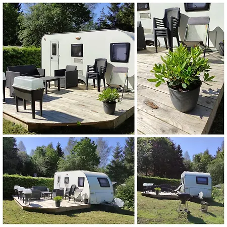 Ardennes Belges Jolie Caravane *
