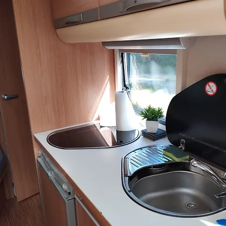 Ardennes Belges Jolie Caravane Campsite Saint-Hubert