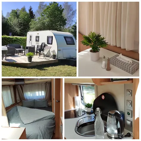 Ardennes Belges Jolie Caravane Campsite *